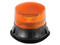 Burbuja LED giratoria de color ámbar, 9 LEDs, montaje permanente.