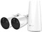 Sistema de seguridad de 2 cámaras EZVIZ BC1-B2, de 2MP, Full HD 1920 x 1080, IR hasta 10m, IP66, visión nocturna, Batería de  12,900mAh.