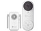 Kit de Videoportero EZVIZ DB2 de 3MP, Micrófono Incluido, IP65, Wi-Fi, Color Blanco.
