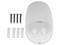 Detector de Movimiento PIR Hikvision DS-PDP15P-EG2-WB(B), Aprueba de Mascotas, Detección de 15 mts, Color Blanco.