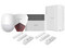 Kit de Panel de Alarma Hikvision DS-PHA64-LP/PACK(R), Incluye 1 Panel Híbrido, 1 Monitor LCD con Teclado, 1 Sensor PIR, 2 Contactos Magnéticos, 1 Sirena Roja.