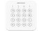 Teclado Inalámbrico para Armado y Desarmado Hikvision DS-PK201B-WB, Color Blanco.