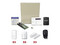 Kit de Panel de Alarma Honeywell VISTA48LA, Incluye Teclado 6160RF, 3 Contactos con imán SF2031, 2 Sensores de movimiento inalámbricos 5800PIR, 1 Control inalámbrico 5834-4, 1 Batería de 4.5Ah y Transformador de 16.5Vca.