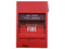 Estación Manual KIDDE GSA-M278 Doble Accion, Logo FIRE, Color Rojo.