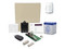 Kit Inalámbrico de panel VISTA48 con Teclado Alfanumérico 6160RF, Receptor para sensores Inalámbricos, Transformador, Batería, 2 Contactos Magnéticos 5816 con imán, 1 Sensor de Movimiento 5800PIR y un Control Remoto.
