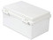 Gabinete Precision PST-3030-18E de Plástico ABS, Uso en Intemperie,Cierre por broche, IP66. Color Blanco