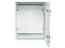 Gabinete de Poliéster PRECISION PST-4050-20P, IP65, Uso en Intemperie con Placa Trasera Interior (Incluye Chapa y Llave).