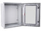 Gabinete de Poliéster PRECISION PST-4050-20PT, IP65, Puerta Transparente, Uso en Intemperie con Placa Trasera Interior (Incluye Chapa y Llave).