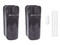 Detector Fotoeléctrico Politec ALESWS-HK, Alcance de 60m Exterior y 350m interior, Compatible con panel AXPRO, Incluye Contacto Magnético. Color Negro.
