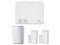 Kit de Sistema de Alarma Qolsys IQ4 NS, Incluye Sistema de Alarma IQ4 NS autocontenido sin pantalla, 2 Sensores Magnéticos Inalámbricos y 1 Sensor PIR Inalámbrico.