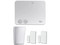 Kit de Sistema de Alarma Qolsys IQNS PACK, Incluye Panel IQ 4 NS, 1 sensor PIR inalámbrico PG9914, 2 Sensores Magnéticos PG9303, Color Blanco.