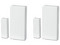 Kit de Sistema de Alarma Qolsys IQNS PACK, Incluye Panel IQ 4 NS, 1 sensor PIR inalámbrico PG9914, 2 Sensores Magnéticos PG9303, Color Blanco.