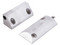 Contacto Magnético para Piso, Salida Dual NC/NA, GAP 75mm, Cubierta de Aluminio con 55cm de Cable Blindado