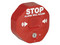 Alarma Multifunción STI 6402 Exit Stopper, para Puertas Dobles restringidas, Sirena hasta 105dB. Color Rojo.
