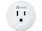 Sensor Xiaomi Mi Door and Window Sensor 2, para puertas y ventanas, Incluye Enchufe Inteligente Ezviz T30, Color Blanco.