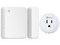 Sensor Xiaomi Mi Door and Window Sensor 2, para puertas y ventanas, Incluye Enchufe Inteligente Ezviz T30, Color Blanco.