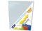 Foamy Sajor 478026, 28 x 21.5 cm, 1.6 mm, Diamantado, Blanco, Paquete con 10 Piezas