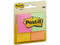 Mini Notas 3M Pist-It Neon, Multicolor.