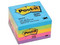 Notas Adhesivas 3M Post-It Ultra, 7.6x7.6 cm, 5 Bloques de 100 Hojas, Colores Turquesa, Lima, Amarillo, Fuchsia, Uva.