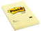 Notas Adhesivas, 3M Post It, Rayado Modelo 660 4x6 100 Hojas C/24, Color Amarillo.