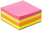 Notas Adhesivas 3M de 3X3 Pulgadas, 100 Hojas, Colores Neón.