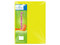 Cartulina Eurocolors fluorescente amarilla de 47.5x66 cm, paquete de 10