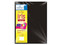 Cartulina Euromac Iris, Negro, 50 x 65 cm, Paquete de 10 Pzas.