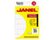 Paquete de Etiquetas Adhesivas Janel Clásica Número 21, de 5 x 34 mm, 2484 etiquetas.