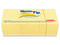 Notas Adhesivas Janel Memo Tip de 2 x 1.5 cm, 12 piezas con 100 Hojas, Color Amarillo.
