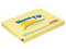 Notas Adhesivas Janel Memo Tip, 7.62 x 10.2cm, Color Amarillo.