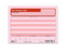 Vale Provisional Rayter, Tamaño de 1/4 de Carta, Bloque de 50 Hojas, Color Rosa.