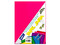 Paquete de Hojas Saira 106802, Tamaño Carta, 100 Hojas. Color Rosa Mexicano.