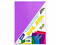 Paquete de Hojas Saira 106814, Tamaño Carta, 100 Hojas. Color Morado.