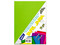 Paquete de Hojas Saira 106830, Tamaño Carta, 100 Hojas. Color Verde Limón.