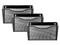 Paquete de 3 Revisteros Nextep NE-164P3 de pared, Malla metálica. Color Negro.