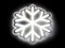 Neón Copo de Nieve Blanco, Luces LED Decorativas (20×20 cm). 
Su luz clara y radiante evoca el invierno y aporta un toque de frescura, ideal para decorar interiores con un ambiente navideño moderno y encantador.