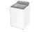 Lavadora Whirlpool Xpert System, carga superior 17 kg, agitador con tapa vidrio, Color blanca.