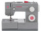 Maquina de Coser Singer HEAVY DUTY, 110 aplicaciones de puntada. Color Gris.
