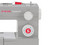 Máquina de coser Singer 4423, 23 puntadas, Color gris.