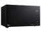 Honro de Microondas LG MS1597DIS de 1200W, 1.5 Pies, Easy Clean. Color Negro.