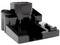 Organizador de Escritorio MAE M-740.4, Color Negro.