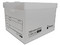 Caja de Plástico Nextep NE-059C para Archivo, Tamaño Carta, 12 Piezas, Blanco.