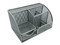 Organizador de malla metálica Nextep NE-175P, 7 secciones. Color Gris.