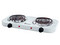 Parrilla Eléctrica Koblenz PEKM-2000 EG, 2 Quemadores, 2000W, 120V, Color Blanco.