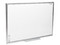 Pintarron Clásico Alfra de 40 x 60 cm con Sujeta folio para documentos. Color Blanco