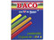 Paquete de Gises Baco, 12 piezas, Colores surtidos.