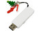Unidad Flash USB 2.0 ADATA C802 Christmas Snowman de 4GB