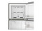 Refrigerador Acros AT1130 de 2 puertas, 320L, 110V. Color Gris.
