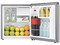 Frigobar Hisense RR16D6AGX1 de 1.6 pies cúbicos, Acero inoxidable, Color Plata.