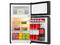 Frigobar Hisense RT31D6ABX1 de 3.1ft con 2 puertas.